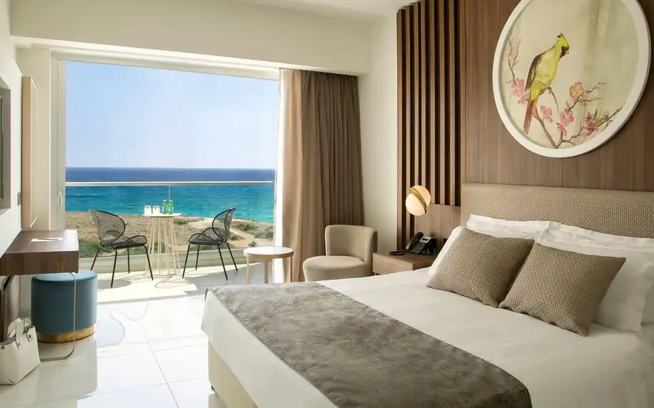Nissiblu Beach Resort, Jižní Kypr, Dvoulůžkový pokoj Superior, letecky, snídaně v ceně
