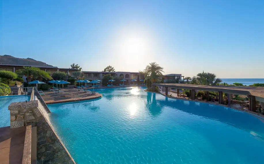 AquaGrand of Lindos Exclusive Deluxe Resort, Rhodos, Apartmá s výhledem na moře, letecky, polopenze