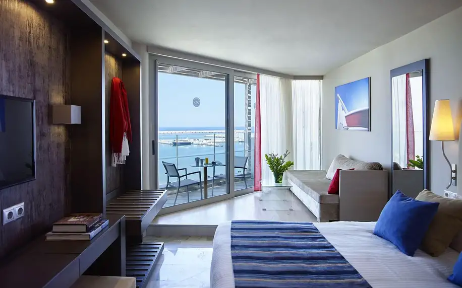 Kyma Suites Beach, Kréta, Apartmá Junior s výhledem na moře, letecky, polopenze