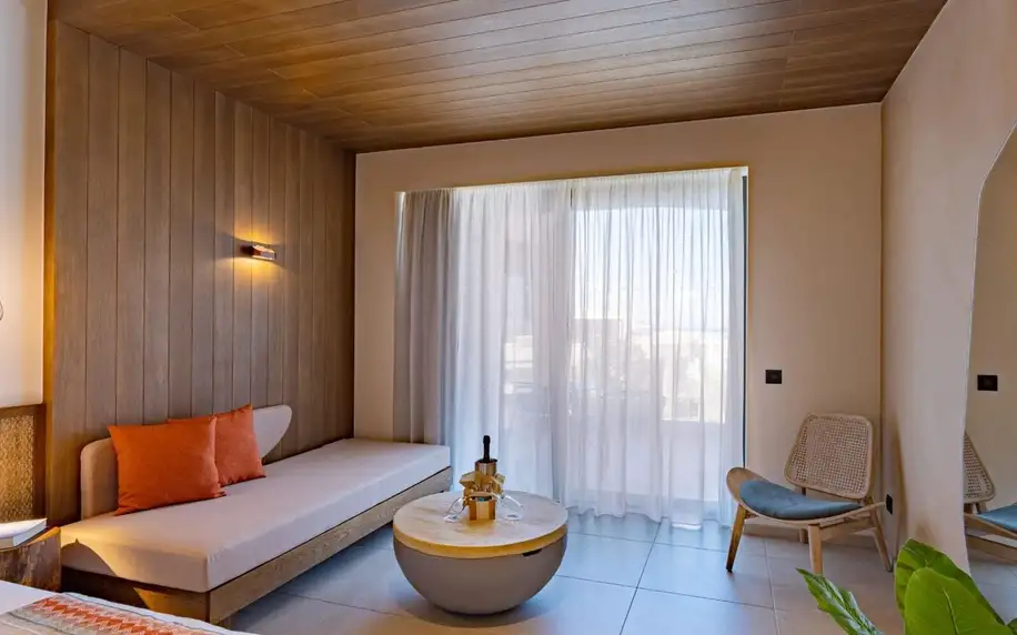 Minos Ambassador Suite Hotel & Spa, Kréta, Apartmá Junior deluxe, letecky, polopenze