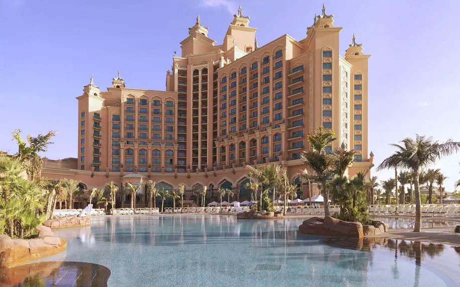 Atlantis the Palm, Dubaj, Dvoulůžkový pokoj Imperial Club s manželskou postelí King, letecky, plná penze