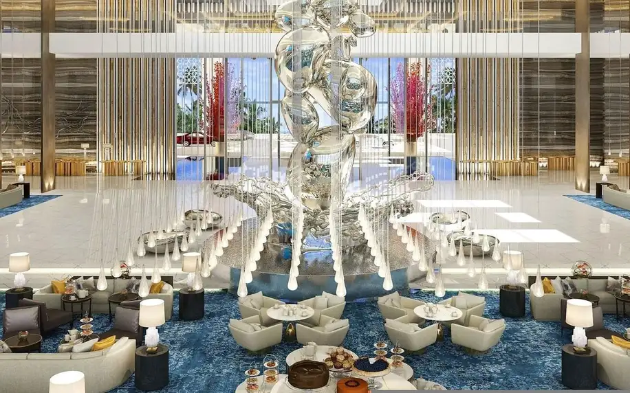 Atlantis The Royal, Dubaj, Rodinný pokoj, letecky, snídaně v ceně