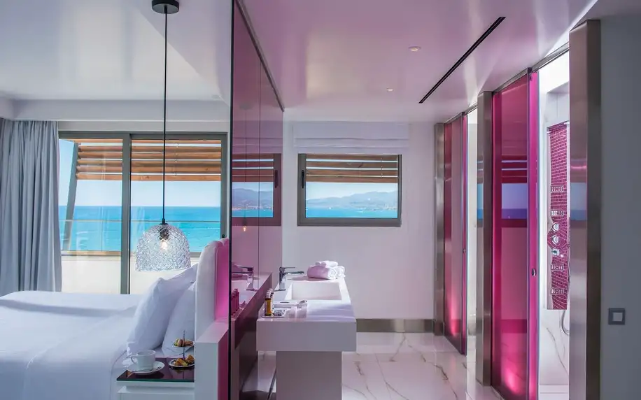 I-Resort Beach Hotel & Spa, Kréta, Zlaté apartmá s výhledem na moře, letecky, all inclusive