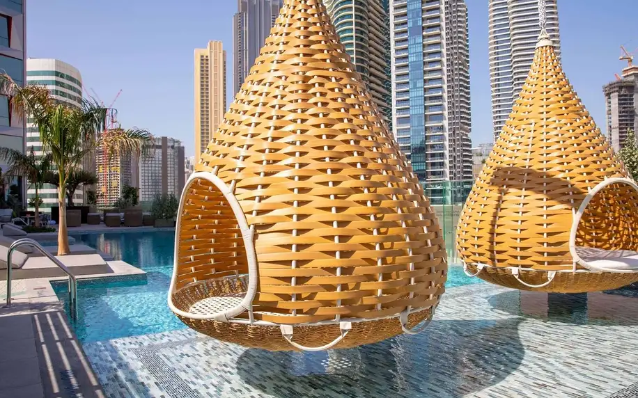 Indigo Dubai Downtown, Dubaj, Dvoulůžkový pokoj, letecky, snídaně v ceně