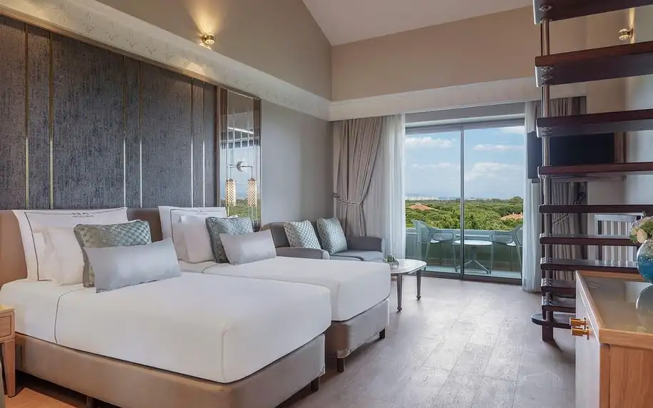 Ela Excellence Resort Belek, Turecká riviéra, Dvoulůžkový pokoj s manželskou postelí, letecky, all inclusive