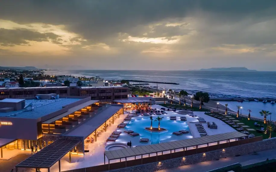Senseana Sea Side Resort, Kréta, Dvoulůžkový pokoj s výhledem na moře, letecky, all inclusive