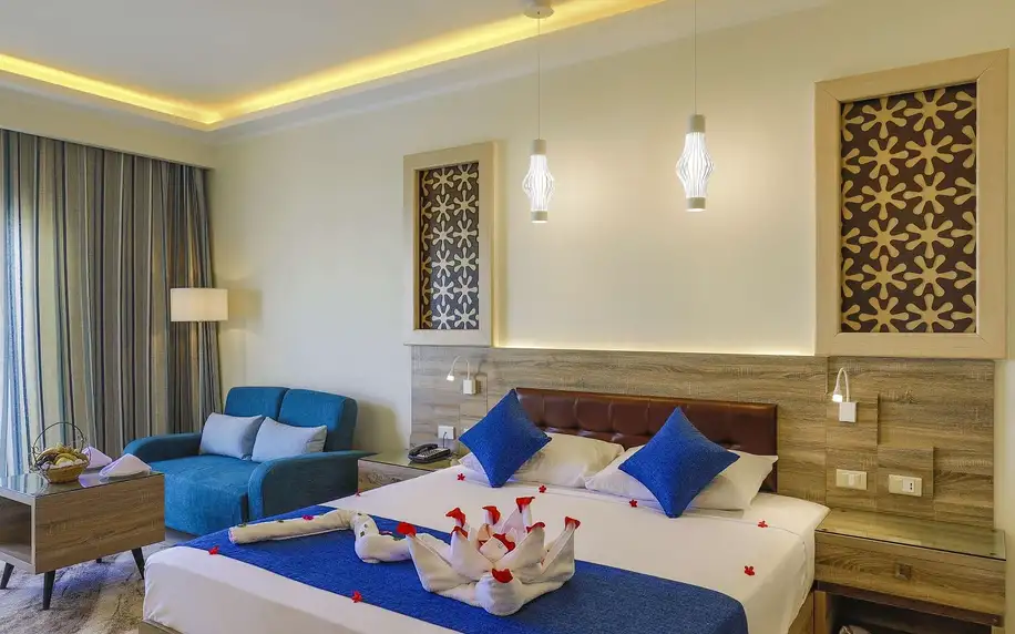 Fantazia Resort, Marsa Alam, Dvoulůžkový pokoj Deluxe, letecky, all inclusive