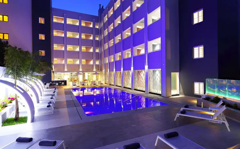 Melrose by Mage Hotels, Kréta, Dvoulůžkový pokoj, letecky, snídaně v ceně
