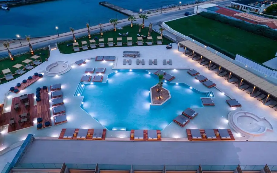Senseana Sea Side Resort, Kréta, Dvoulůžkový pokoj s výhledem na moře, letecky, all inclusive