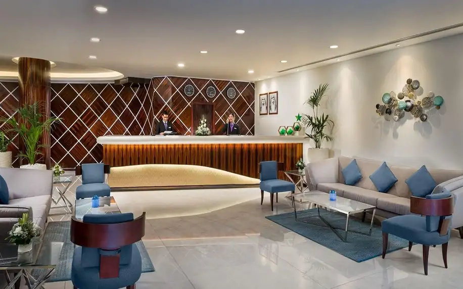 Savoy Suites Hotel Apartments, Dubaj, Studio, letecky, polopenze