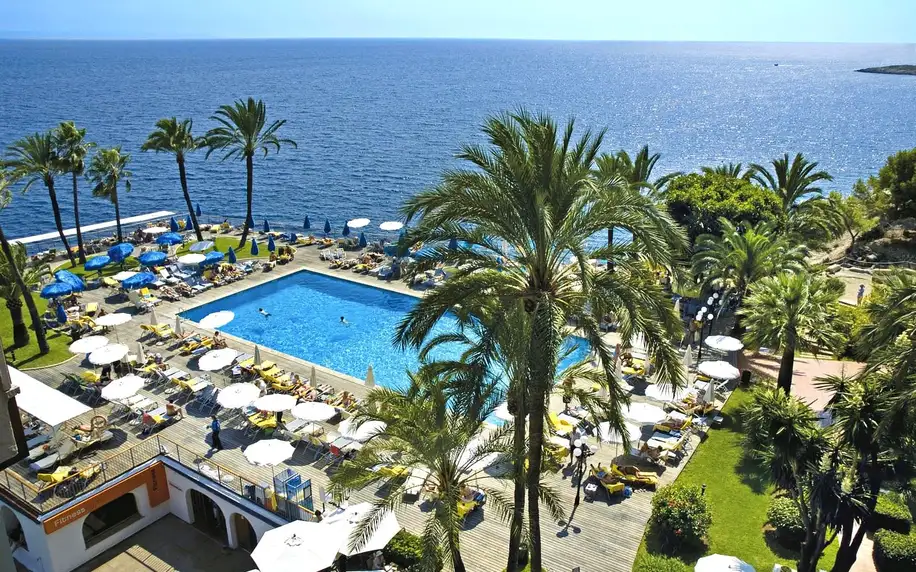 Palace Bonanza Playa, Mallorca, Dvoulůžkový pokoj s výhledem na moře, letecky, polopenze