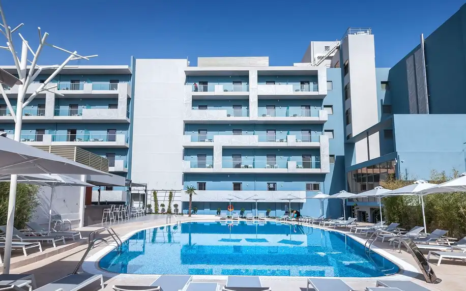 Blue Lagoon City Hotel, Kos, Apartmá Junior, letecky, snídaně v ceně