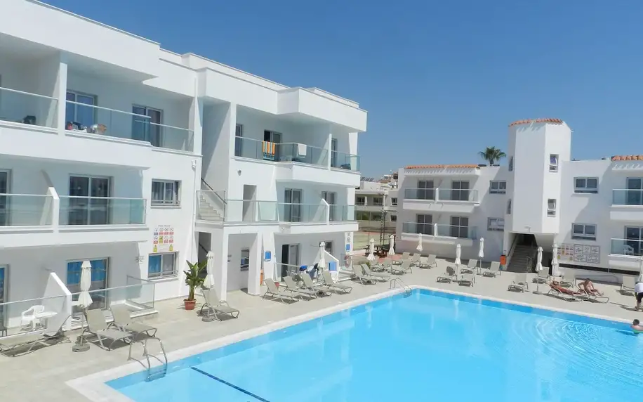Evabelle Napa Hotel Apartaments, Jižní Kypr, Apartament, letecky, polopenze