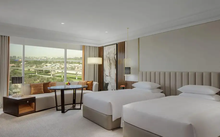 Grand Hyatt Dubai, Dubaj, Dvoulůžkový pokoj Grand, letecky, snídaně v ceně