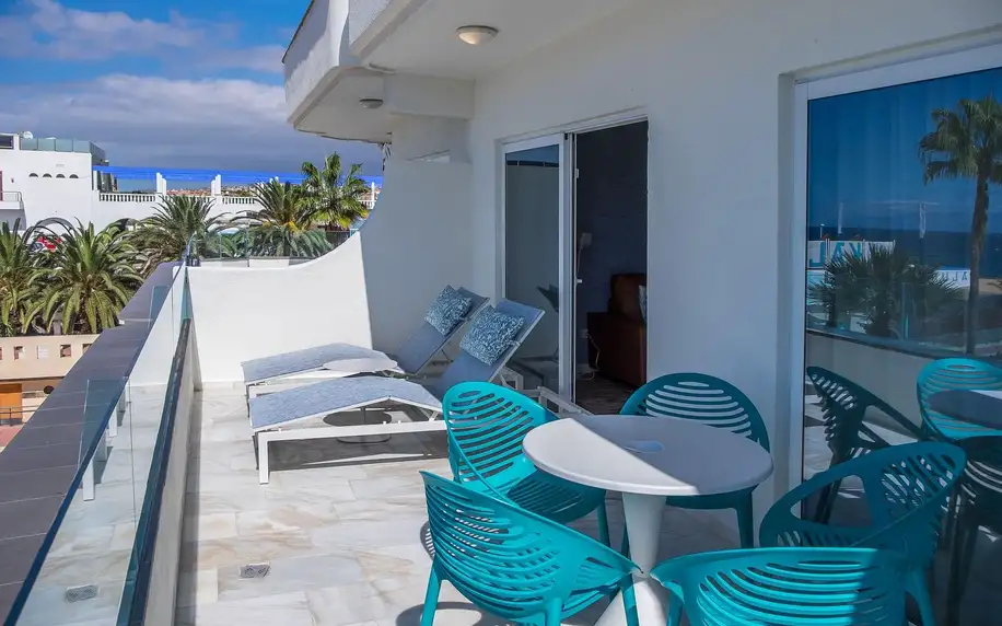 HOVIMA La Pinta Beachfront Family, Tenerife , Apartmá s výhledem na moře, letecky, plná penze