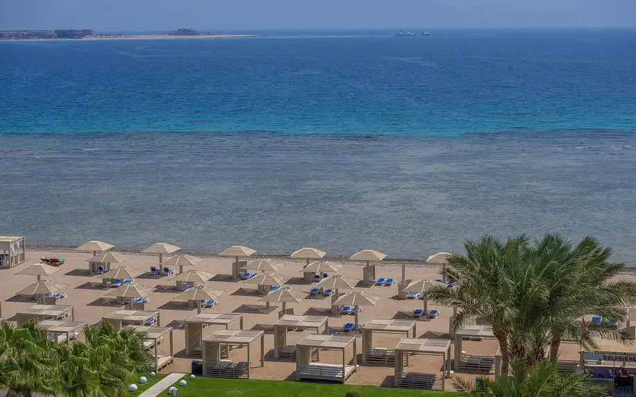 Premier Le Reve & Spa, Hurghada, Dvoulůžkový pokoj s výhledem na moře, letecky, all inclusive