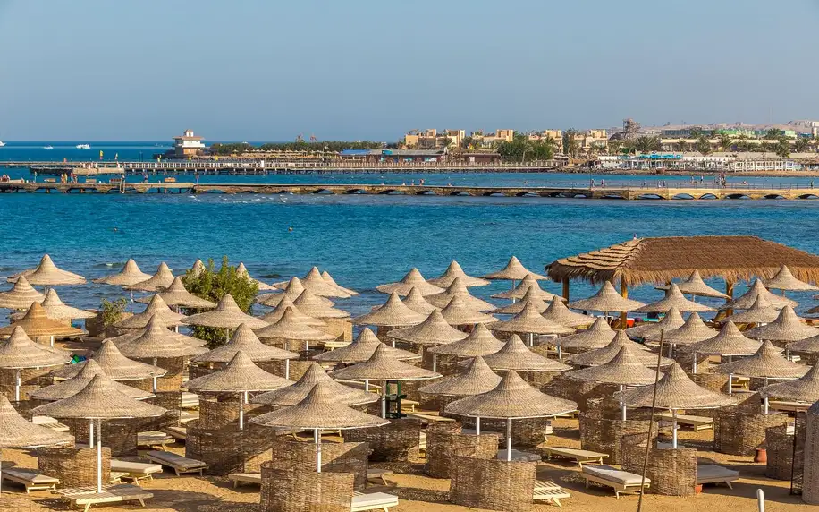 Aladdin Beach Resort, Hurghada, Rodinný pokoj, letecky, all inclusive