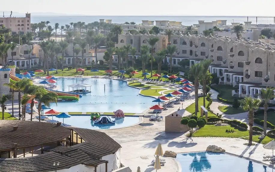 Royal Lagoons Aqua Park Resort & Spa, Hurghada, Pokoj Superior, letecky, all inclusive