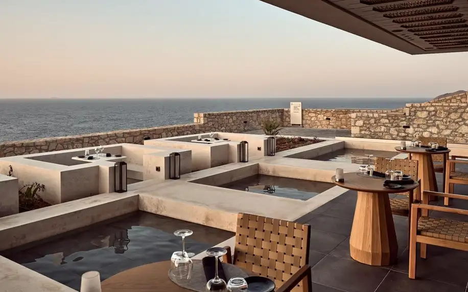The Royal Senses Resort, Curio Collection by Hilton, Kréta, Vila s výhledem na moře, letecky, polopenze