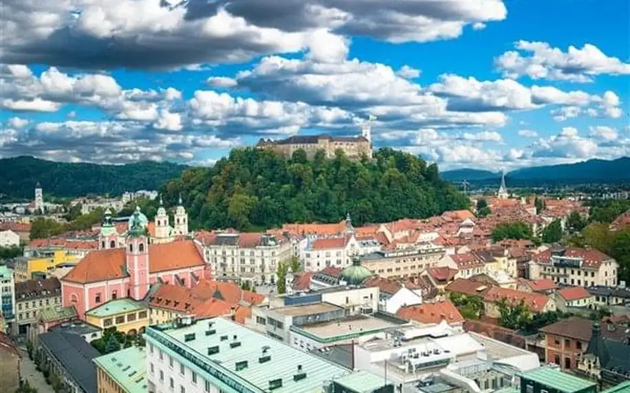 Slovinsko - Lublaň na 3-4 dny, snídaně v ceně
