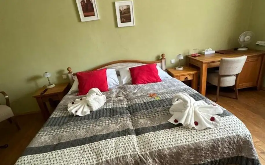 Telč: Hotel U Hrabenky s možností vířivky na pokoji