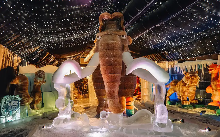 ICE MAGIC: výstava ledových soch v Riegrových sadech