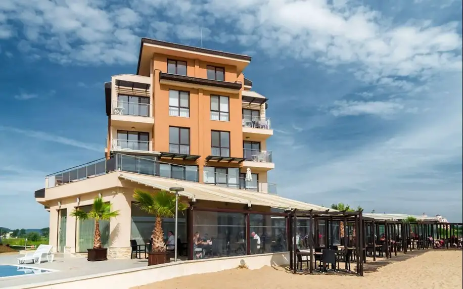 Obzor Beach Resort, Bulharská riviéra, Apartament s výhledem na moře, letecky, bez stravy