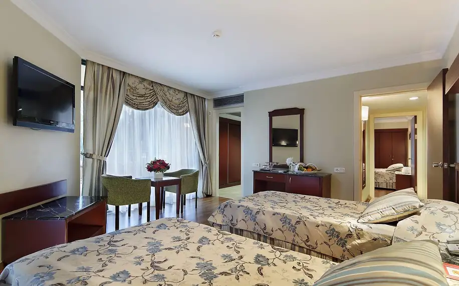Hotel Meryan, Turecká riviéra, Rodinný pokoj, letecky, all inclusive