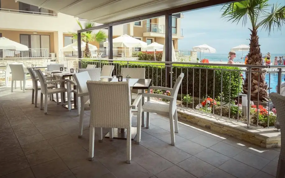 Obzor Beach Resort, Bulharská riviéra, Apartament s výhledem na moře, letecky, polopenze