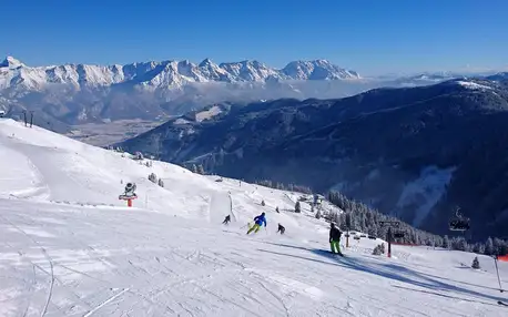 Jednodenní lyžování v rakouském Saalbachu