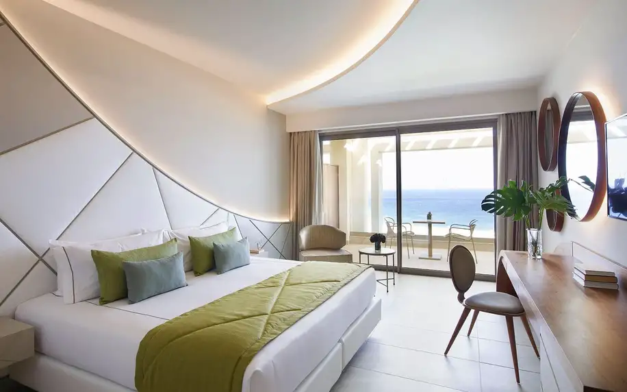 Mayia Exclusive Resort, Rhodos, Bungalov Deluxe s výhledem na moře, letecky, strava dle programu