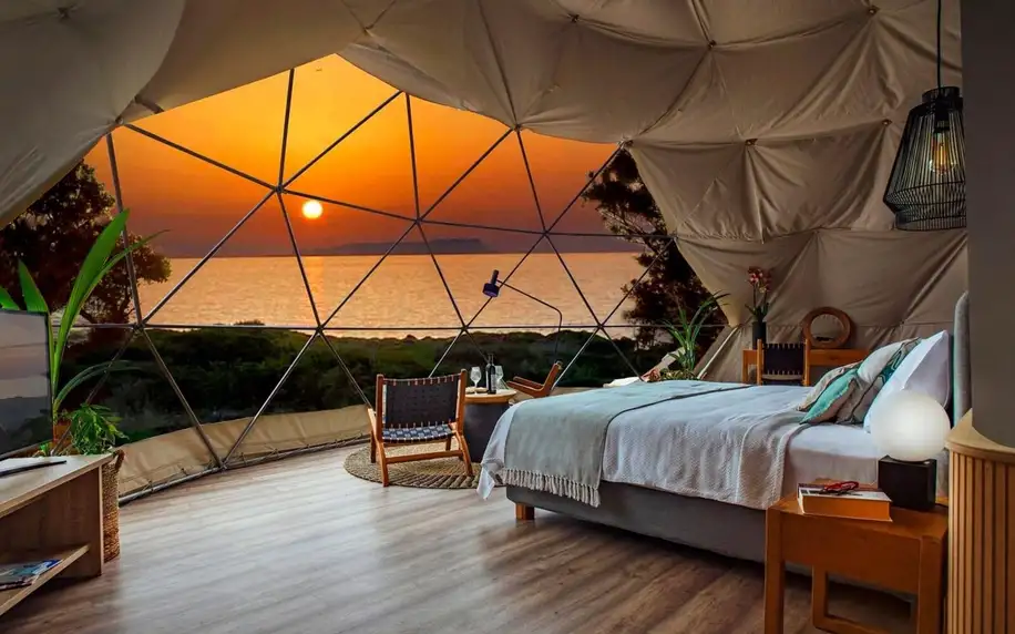 Eco Dome Resort Crete, Kréta, Apartmá Grand Suite Dome, letecky, polopenze
