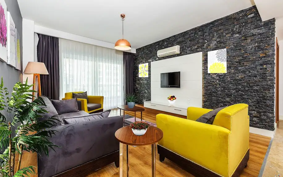 Greenwood Suites Resort, Turecká riviéra, Apartmá Deluxe Superior, letecky, all inclusive
