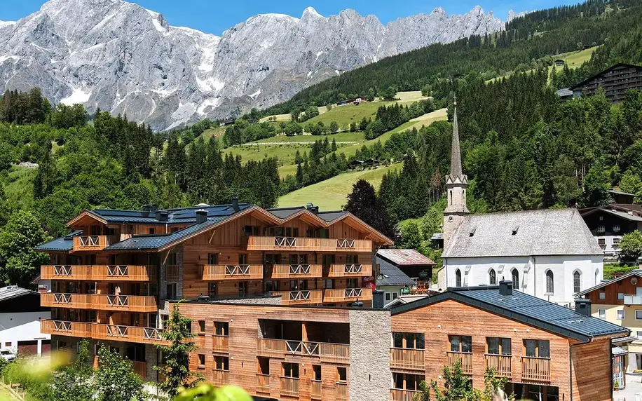Moderní apartmán v rakouských Alpách i se snídaní