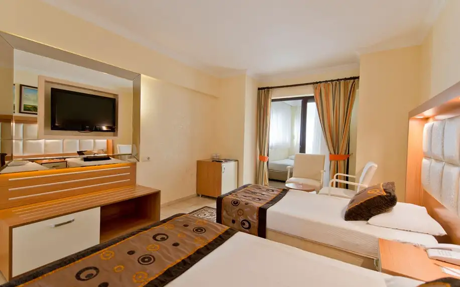 OZ Hotels Incekum Beach Resort, Turecká riviéra, Pokoj ekonomický, letecky, all inclusive