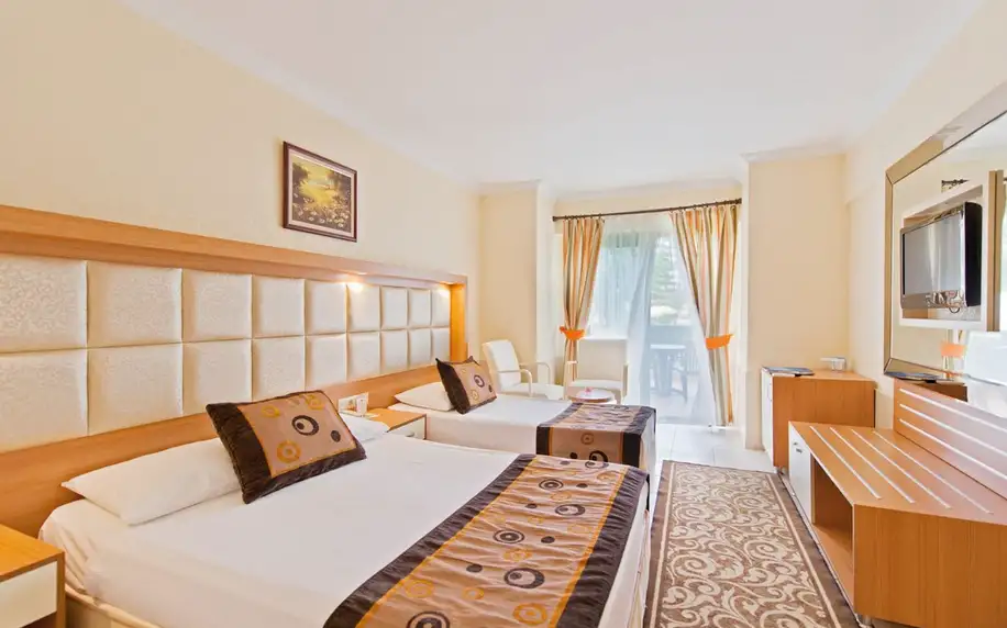 OZ Hotels Incekum Beach Resort, Turecká riviéra, Dvoulůžkový pokoj, letecky, all inclusive