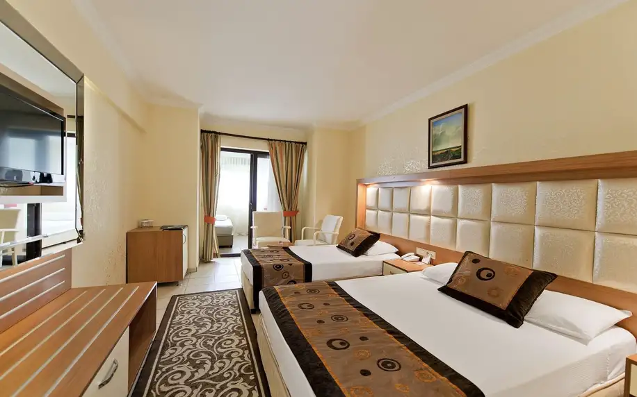 OZ Hotels Incekum Beach Resort, Turecká riviéra, Rodinný pokoj, letecky, all inclusive
