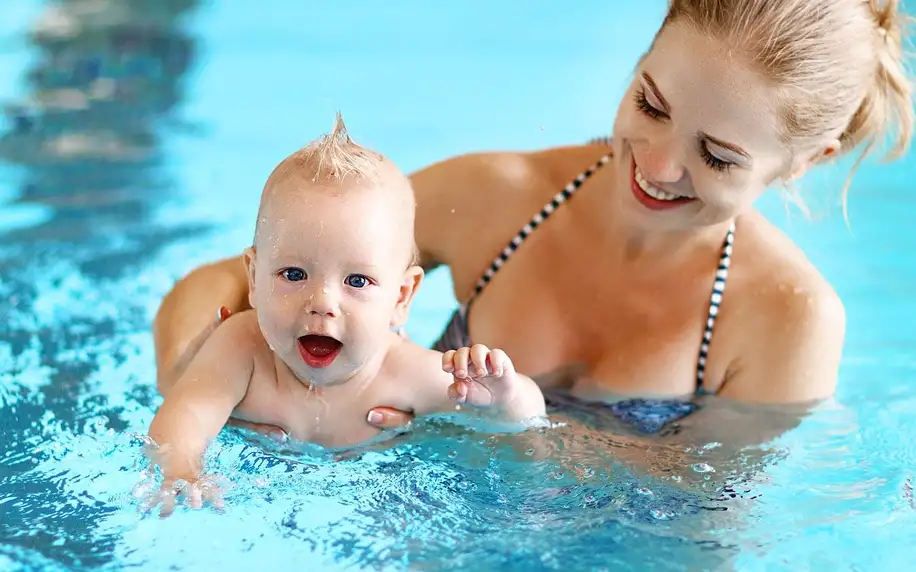 Lekce nebo kurz plavání pro děti od 5 měsíců do 8 let