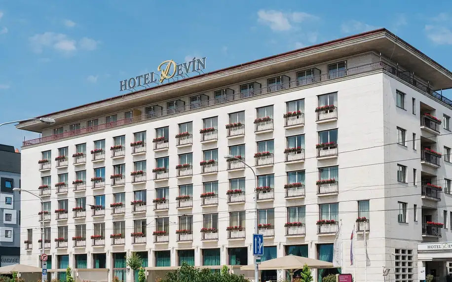 Elegantní hotel v centru Bratislavy: sauna i bazén