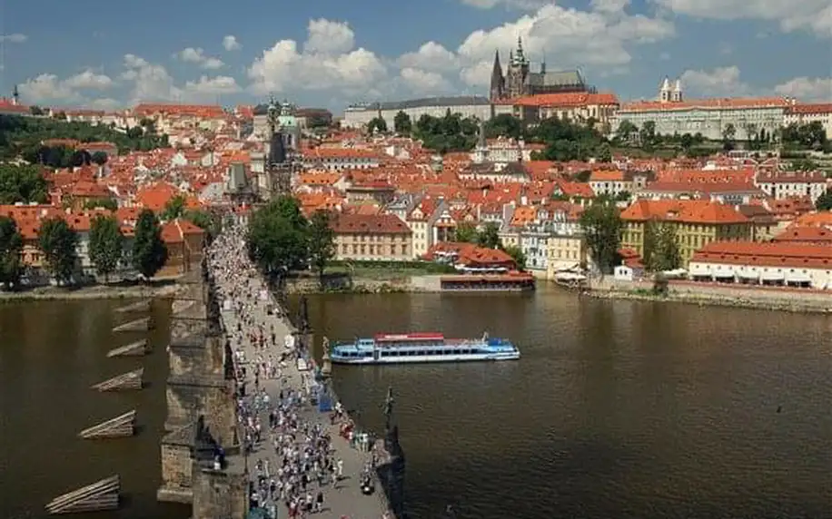 Praha na 2-6 dnů, snídaně v ceně