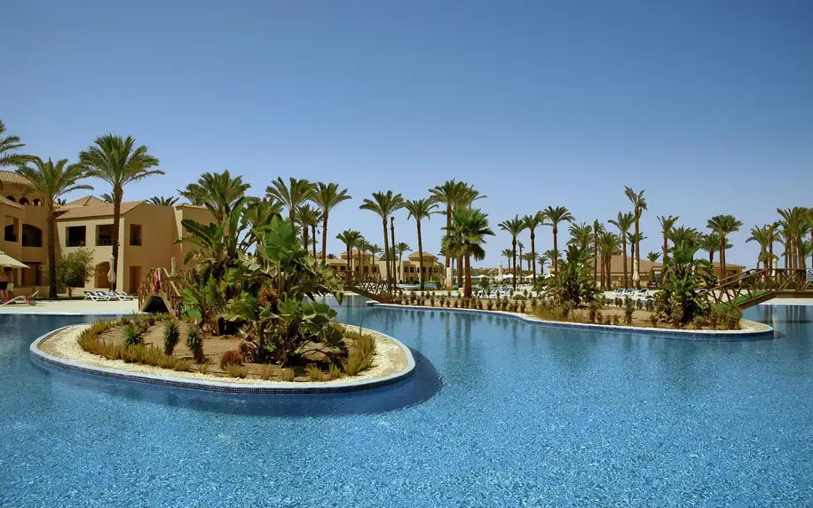 Cleopatra Luxury Resort Makadi Bay, Hurghada, Pokoj ekonomický, letecky, polopenze