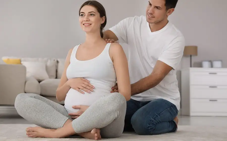 Individuální kurz těhotenské masáže pro oba rodiče