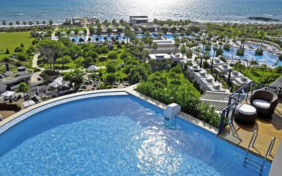 Susesi Luxury Resort, Turecká riviéra, Apartmá s výhledem na moře, letecky, all inclusive