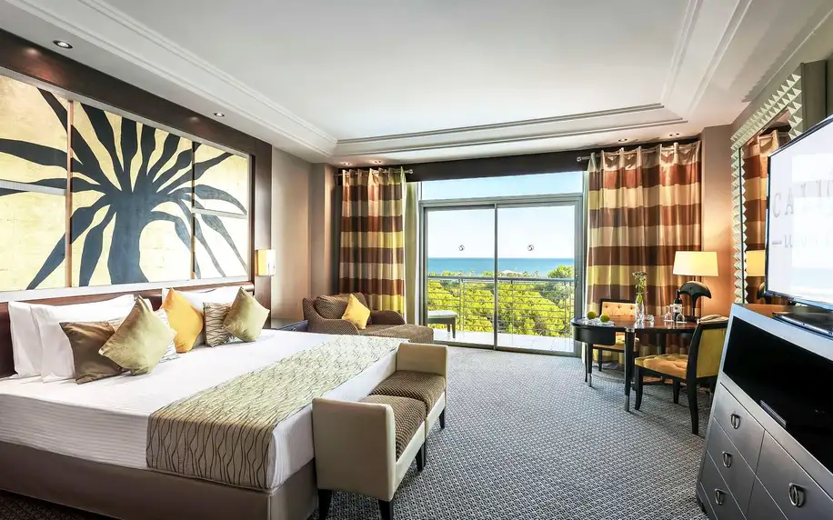 Hotel Calista Luxury Resort, Turecká riviéra, Dvoulůžkový pokoj Superior s výhledem na moře, letecky, all inclusive