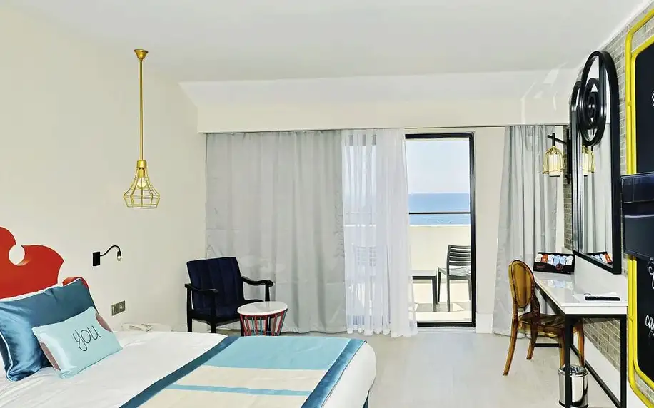 Seaden Valentine Resort & Spa, Turecká riviéra, Dvoulůžkový pokoj s výhledem na moře, letecky, all inclusive