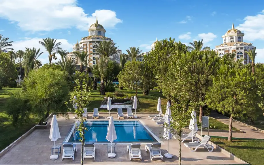 Delphin Be Grand Resort, Turecká riviéra, Dvoulůžkový pokoj s výhledem na moře, letecky, all inclusive