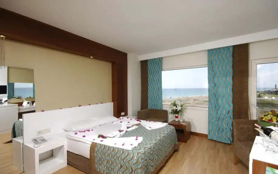 Seaden Sea World Resort Spa, Turecká riviéra, Dvoulůžkový pokoj s výhledem na moře, letecky, all inclusive