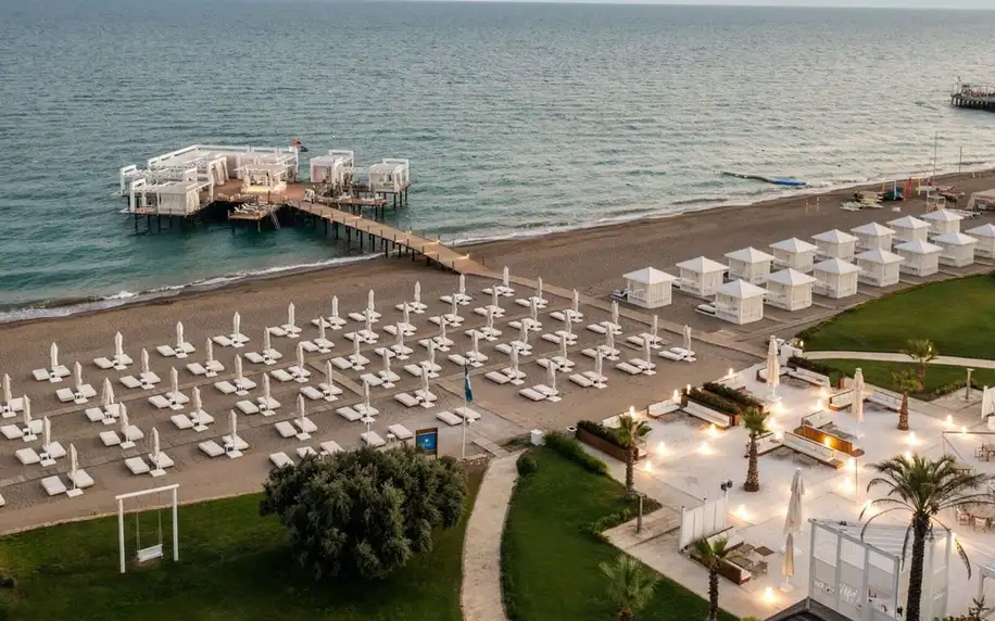 Kempinski Hotel The Dome, Turecká riviéra, Apartmá s výhledem na moře, letecky, all inclusive