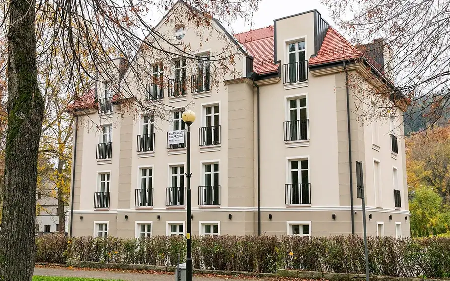 Apartmán v lázeňských Dušníkách na jihu Polska