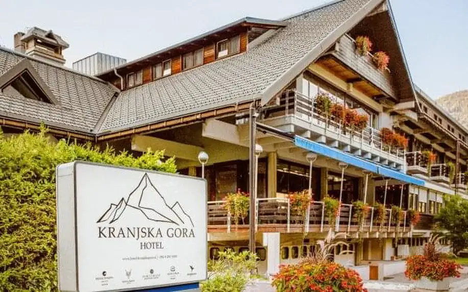 Slovinsko u NP Triglav a jezera Jasna v Hotelu Kranjska Gora **** se snídaní či polopenzí a možností wellness